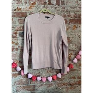 Quince Lightweight Cotton Cashmere Crew Sweater
